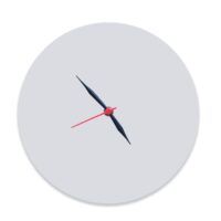 Blank Sublimation Wall Clock Round