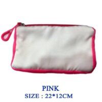 Sublimation Pencil Pouch Pink