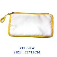 Sublimation Pencil Pouch Yellow