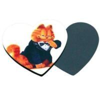 Sublimation Fridge Magnet Heart Shape
