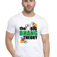 Printed Holi T-shirt - Big Bang Theory