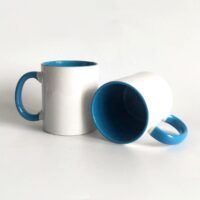 Sublimation Inner Color Handle Mug Blue