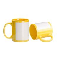 Sublimation Patch Mug Yellow