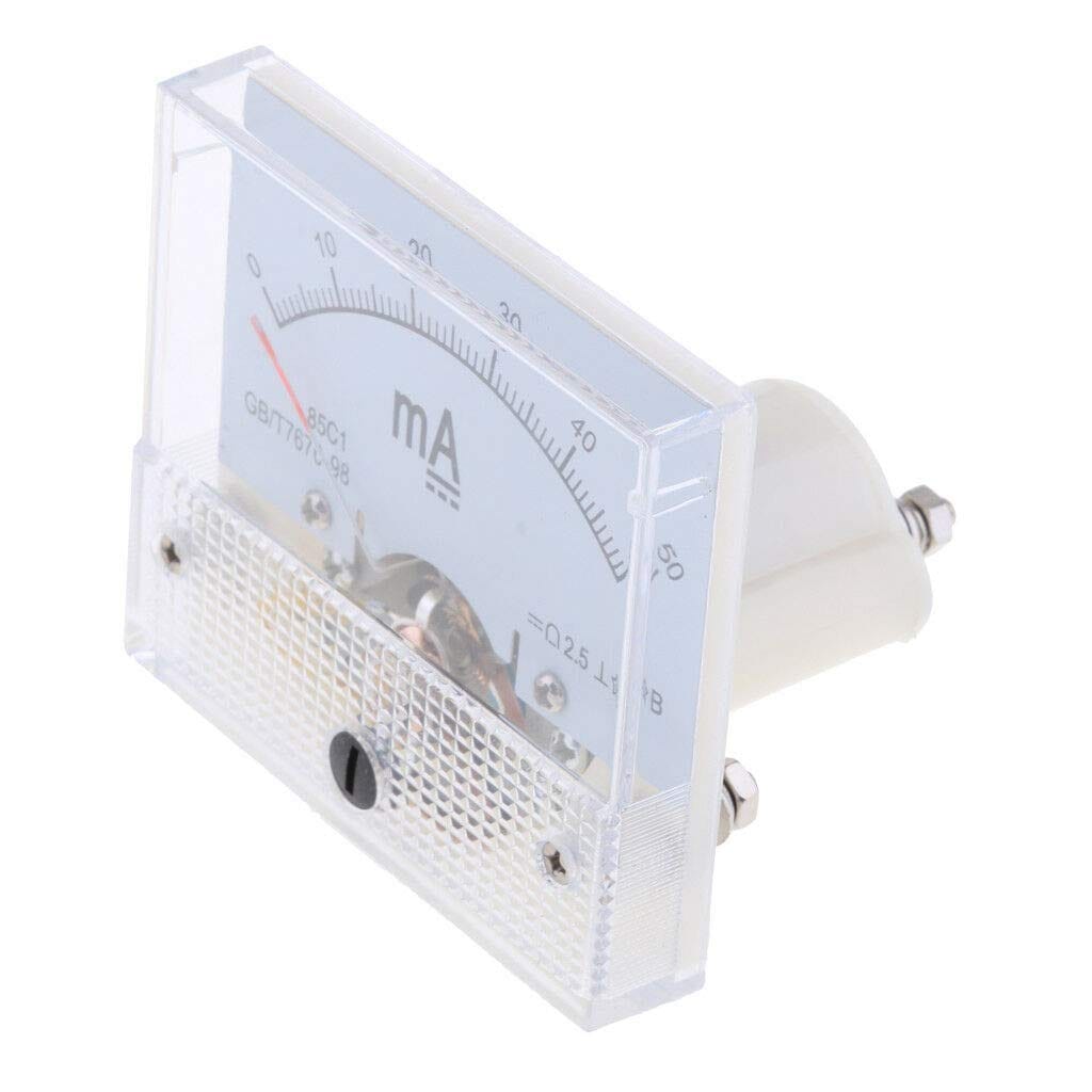 85C1 DC Analog 0-50mA Milliammeter Voltage Meter Gauge for CO2 Laser Tube 2 85C1 DC Analog 0-50mA Milliammeter Voltage Meter Gauge for CO2 Laser Tube - Image 2