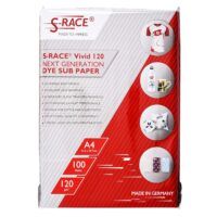 S-RACE Vivid 120 Dye Sublimation Paper A4