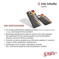 S-RACE Vivid 120 Dye Sublimation Paper Applications