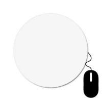 Sublimation Mouse Pad Blank Round Shape