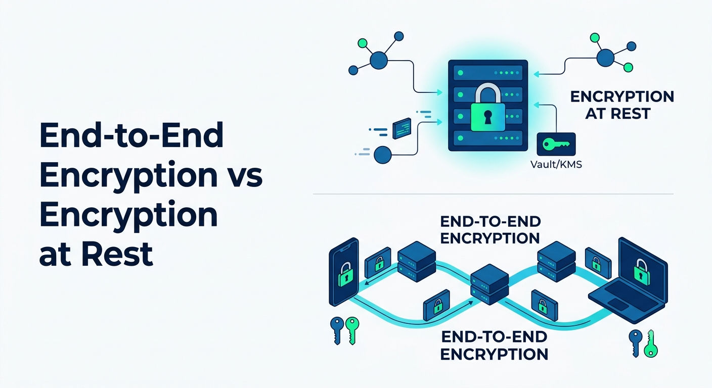End-to-End Encryption vs Encryption at Rest