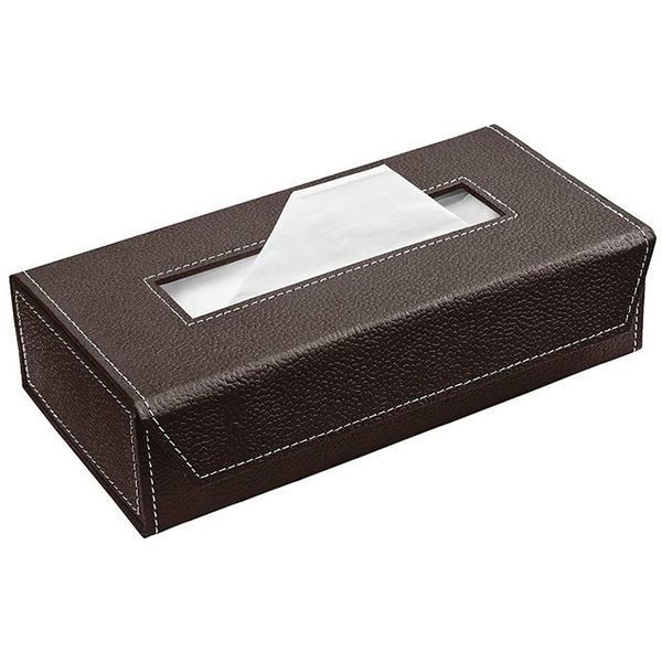 wooden tissue box