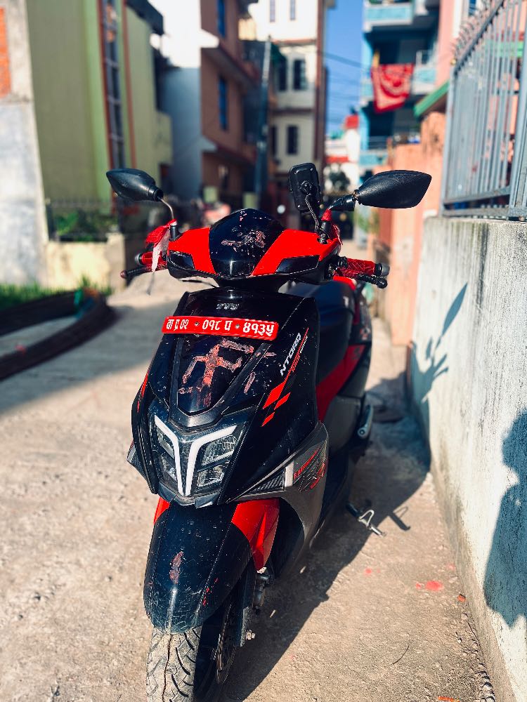 Used 2020 TVS NTORQ 125 bike for sale in Kathmandu - Image 2 of 3