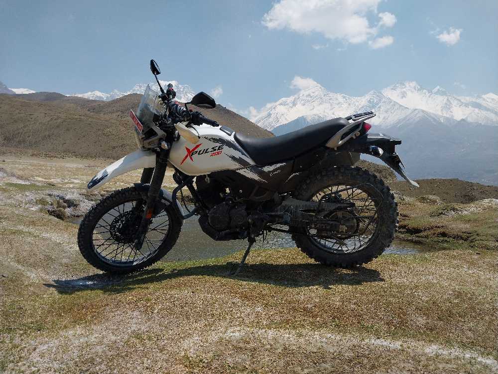 Used 2023 Hero XPulse 200 bike for sale in Mustang - Image 1 of 3
