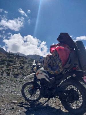 Used 2023 Hero XPulse 200 bike for sale in Mustang - Image 3 of 3