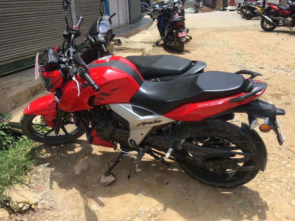 Used tvs apache clearance rtr 160 4v