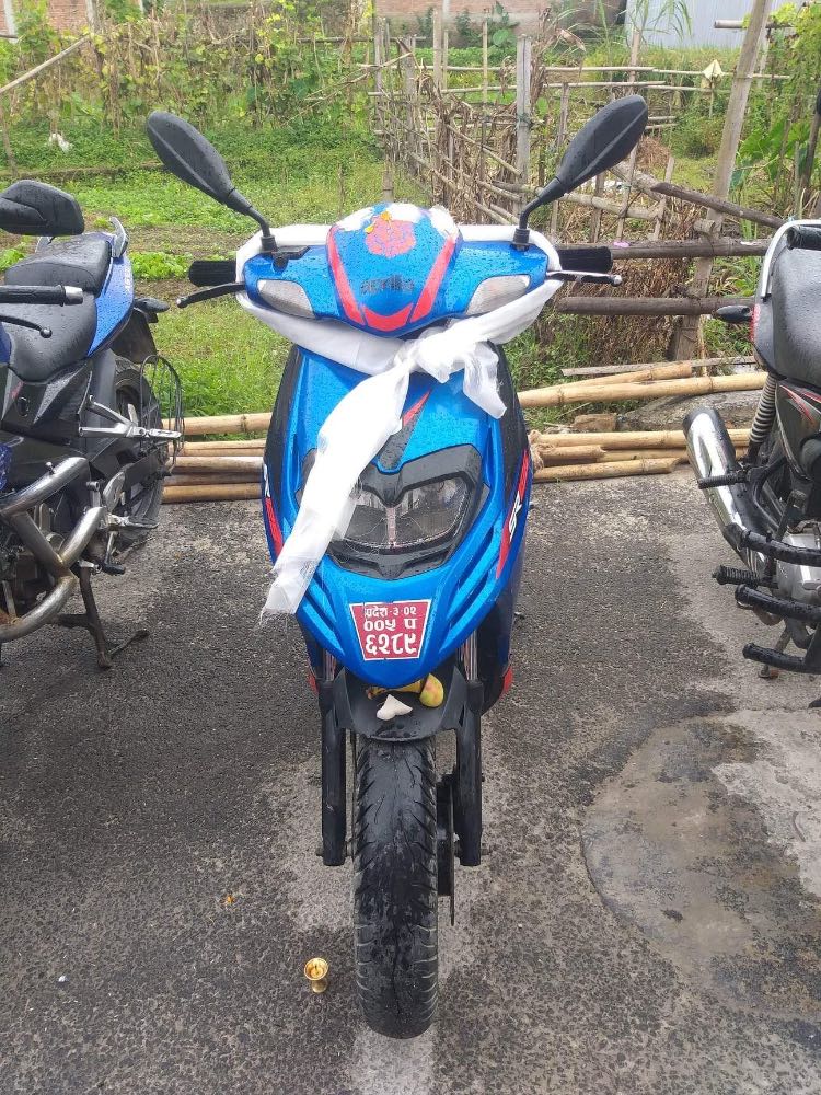 Second hand 2018 Aprilia SR 125 bike for Sale High Quality Pre Owned Motorcycles at RamroGaadi title