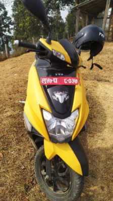 Used 2019 TVS NTORQ 125 bike for sale in Butwal - Image 1 of 1
