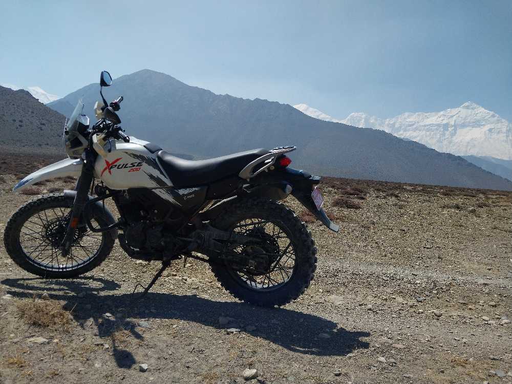 Used 2023 Hero XPulse 200 bike for sale in Mustang - Image 2 of 3