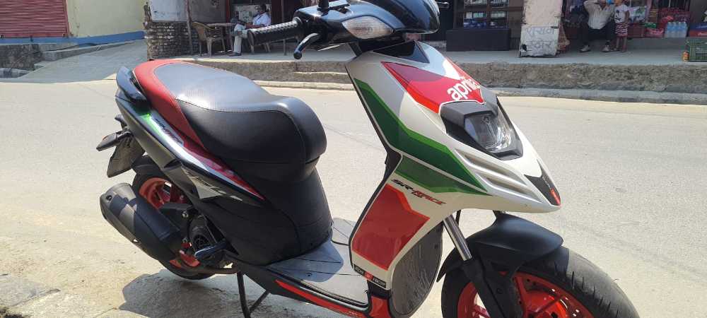Used 2021 Aprilia SR 150 bike for sale in Kathmandu - Image 1 of 2