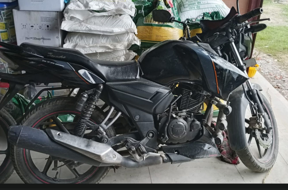 2017 TVS Apache RTR 160 in Kathmandu for sale at Ramrogaadi.
