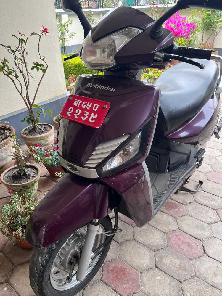 Used 2014 Mahindra Gusto for sale in Kathmandu - Rs.60,000