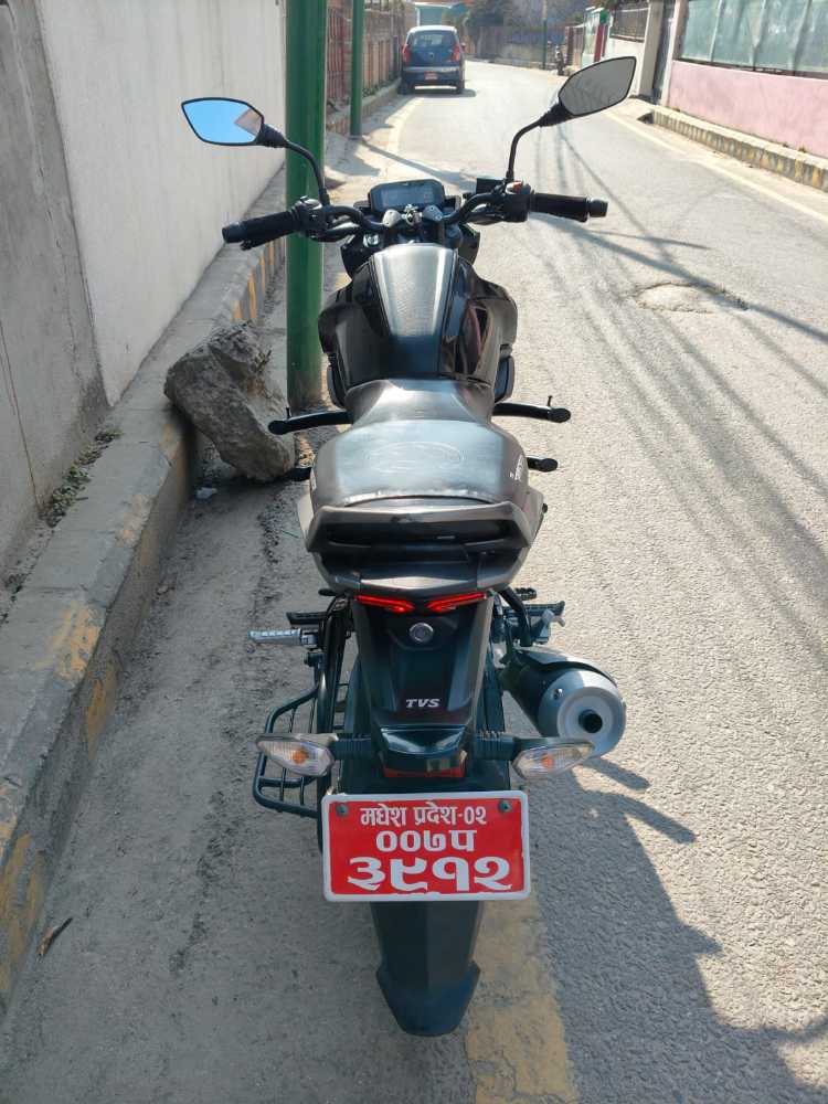 Used 2023 TVS Raider  bike for sale in Kathmandu - Image 3 of 4