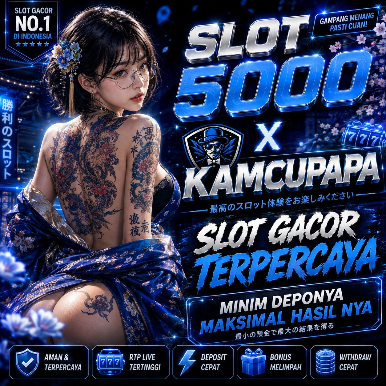 SLOT 5000 ✪ Link Slot Gacor Hari Ini Minimal Deposit 5K Anti Rungkat