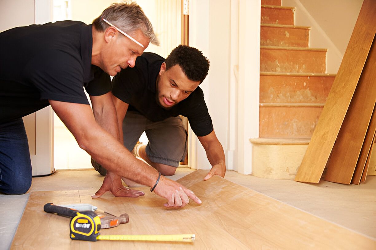 Free in-home flooring estimate