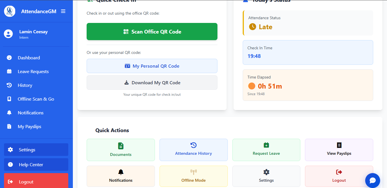 Staff Dashboard