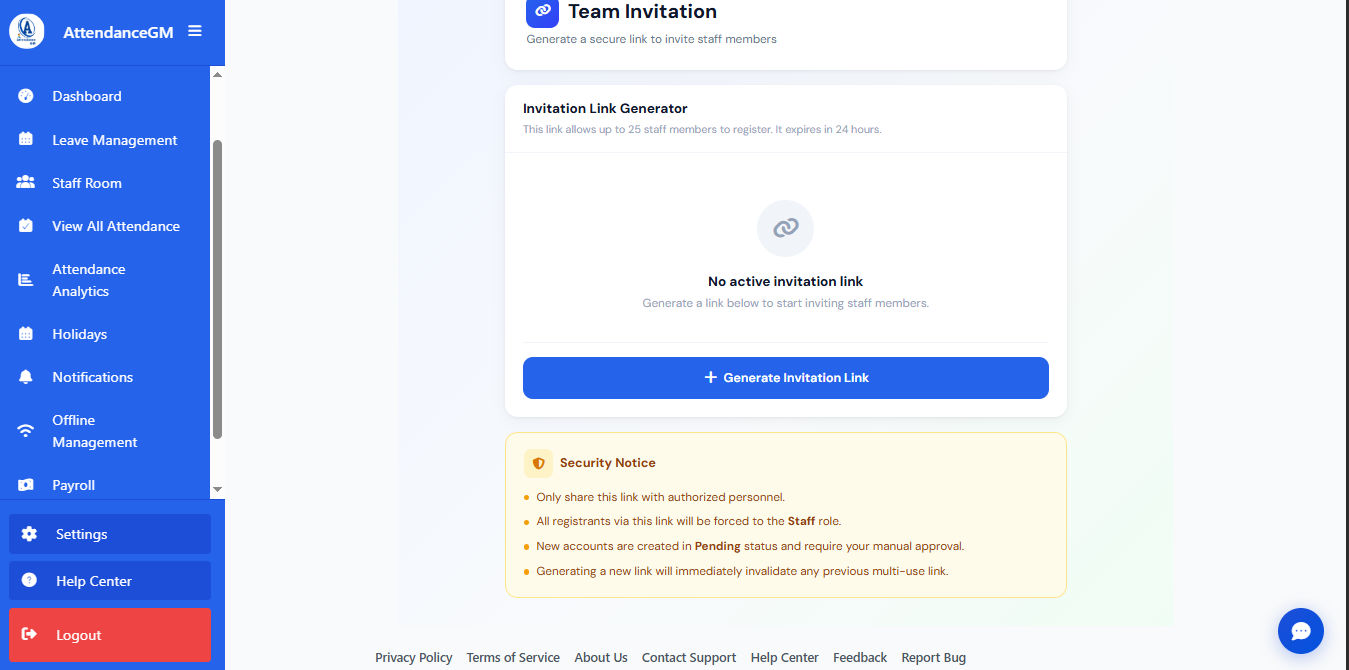 Invitation Link