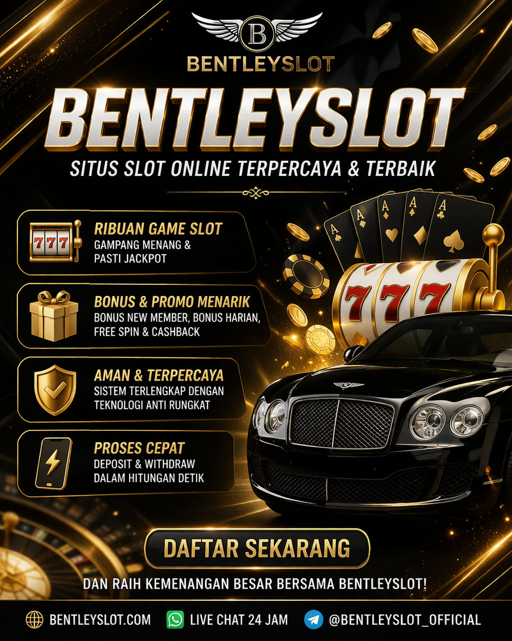 BENTLEYSLOT URL UTAMA UNTUK LOGIN KE PERMAINAN