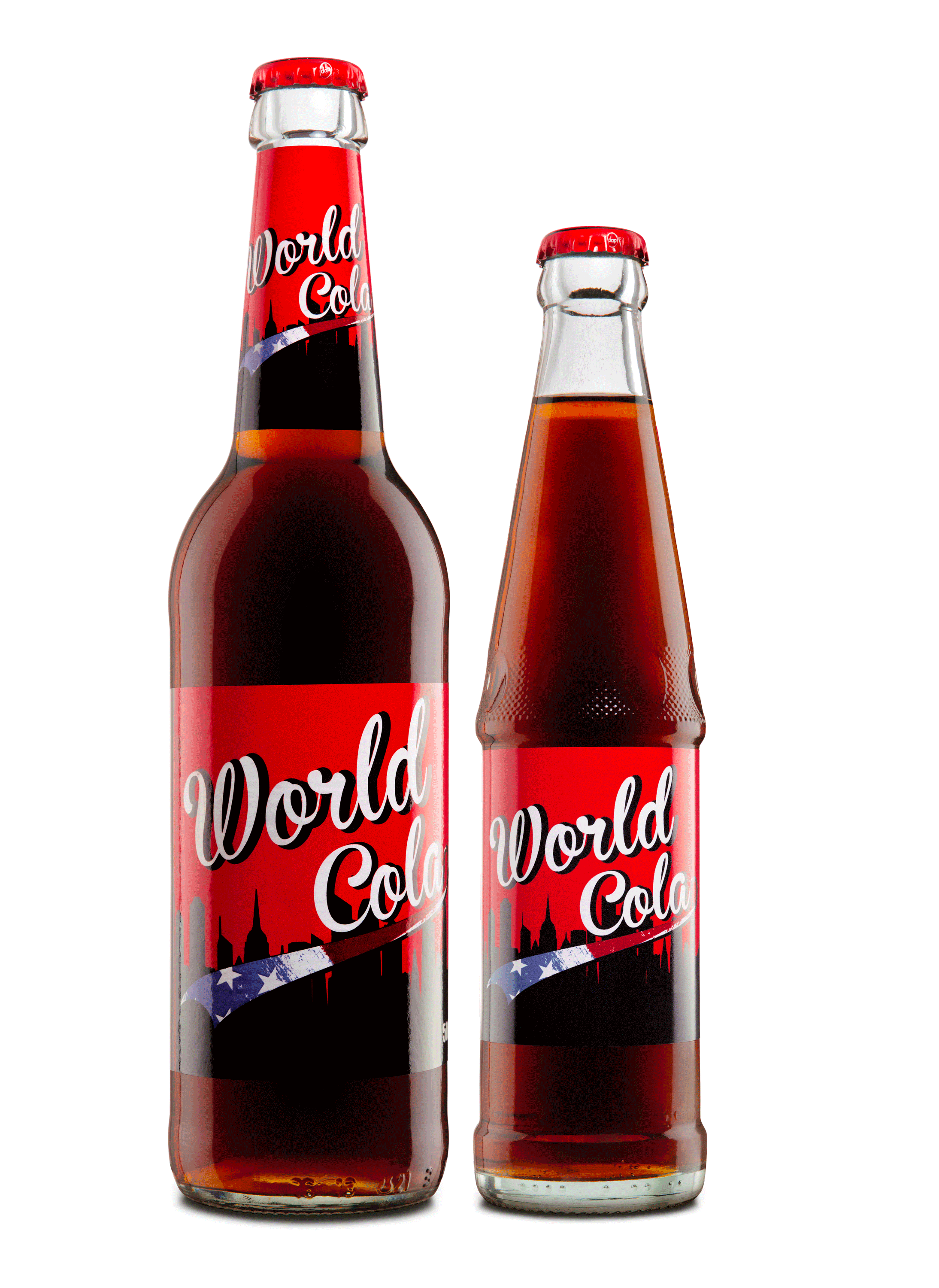 WorldCola_ssaALE_50CL_Goutes Bouteille de World Cola