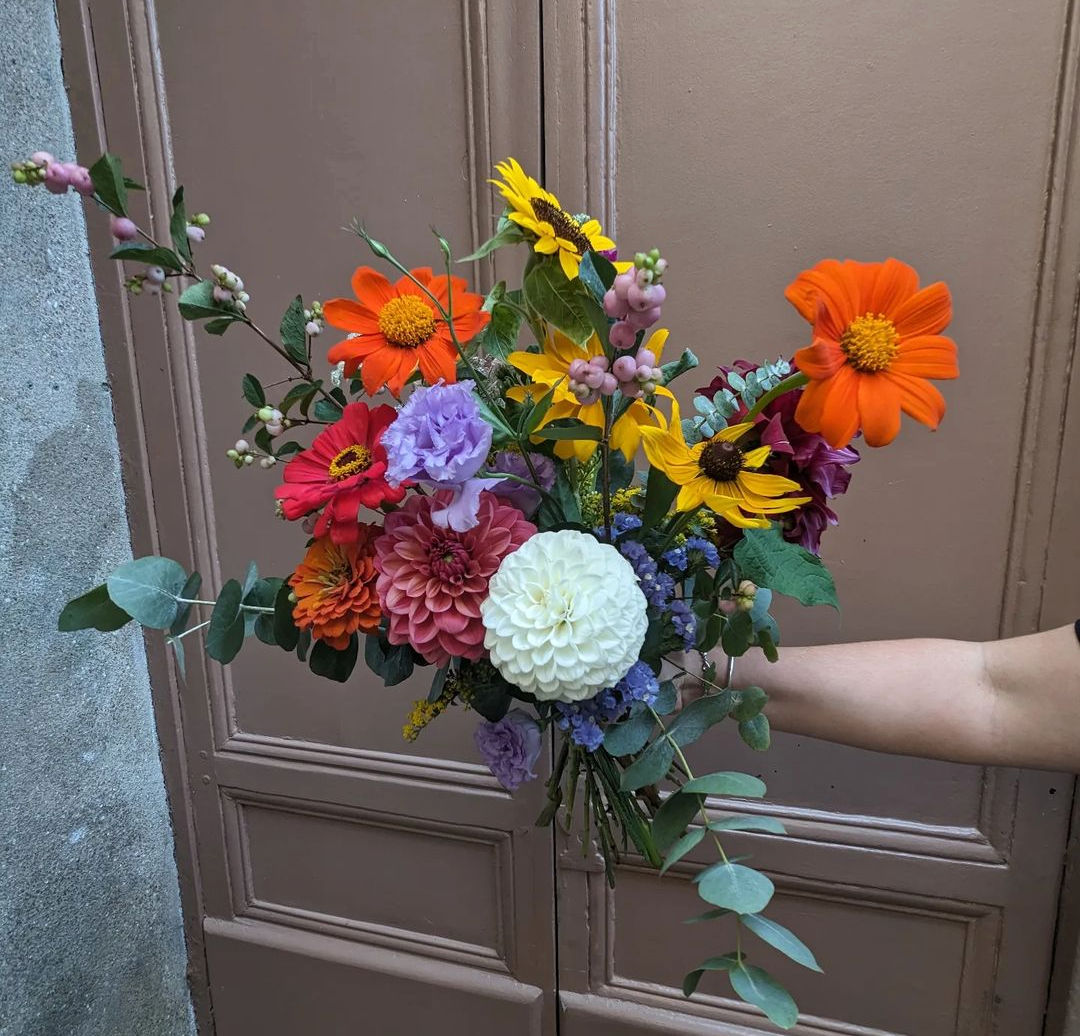 Bouquet de fleurs coloré