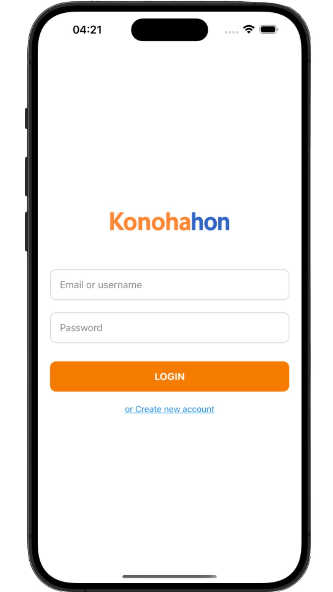 Konohahon (Social Media Mobile App)