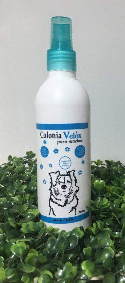 Colonia para machos caninos