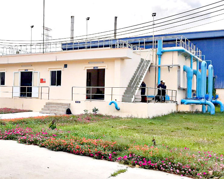 Cung cấp lắp đặt hệ thống tủ điện điều khiển scada cho Nhà máy xử lý nước mặt