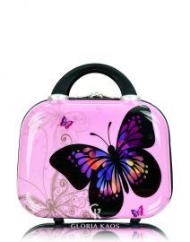 Gloria Kaos Mini Vanity Case Butterfly Pink 002