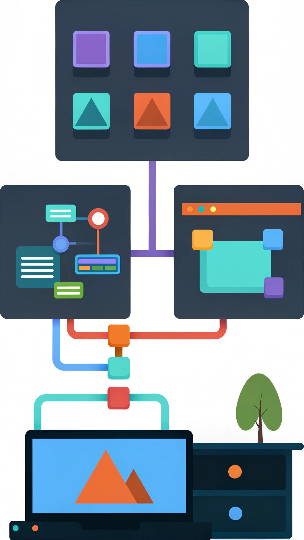 Create a Canvas UI of our Content and Data Models