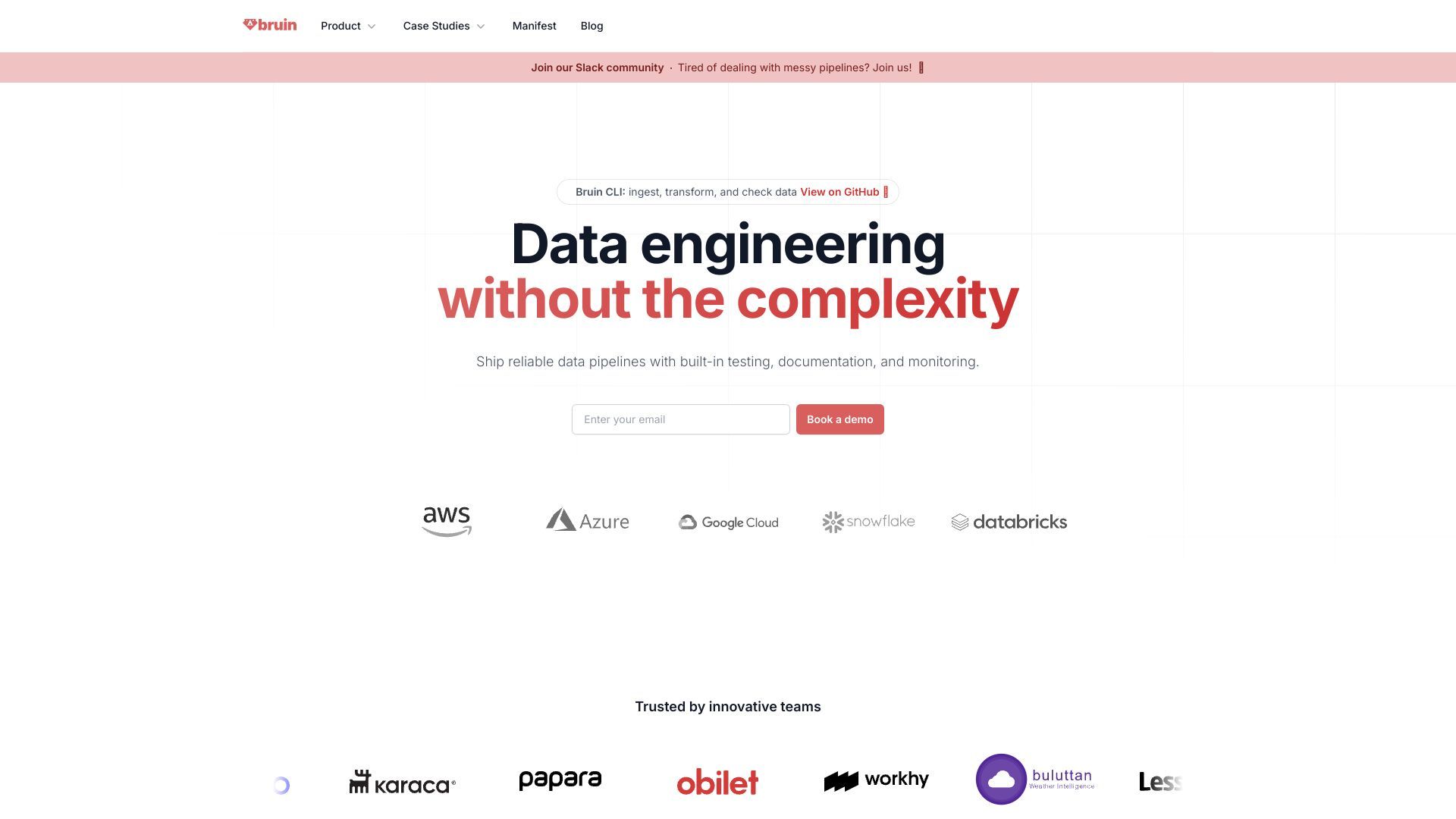 Data engineering without the complexity
