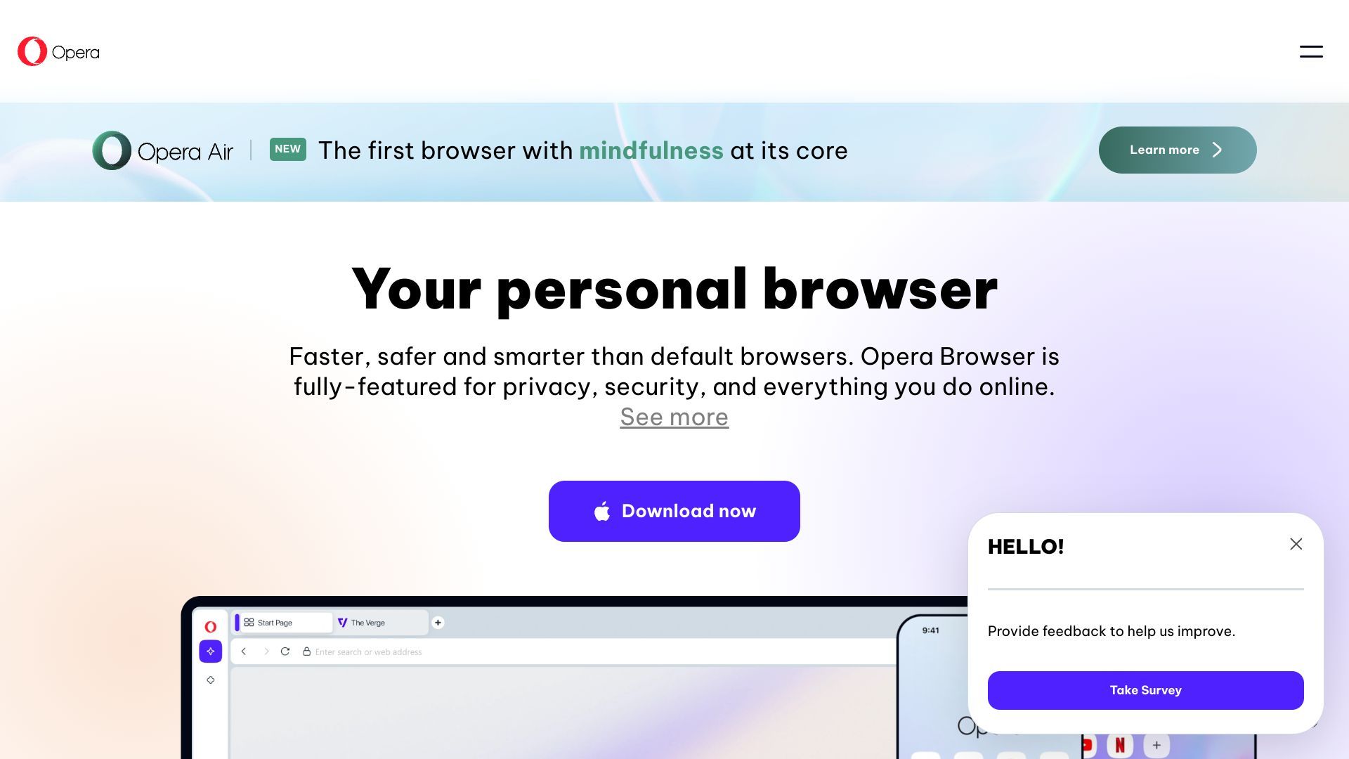 Faster, Safer, Smarter | Opera