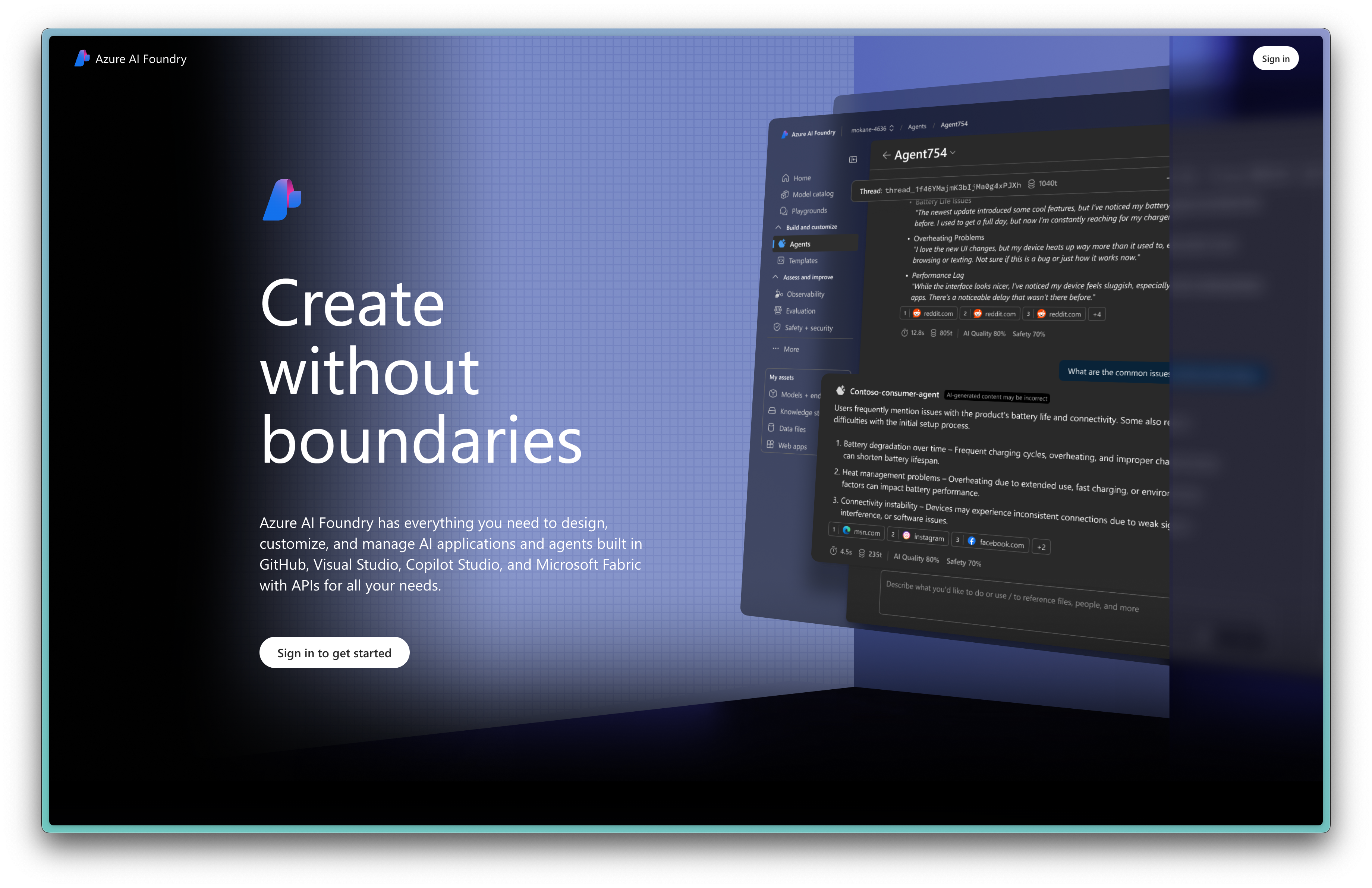 Create without boundaries