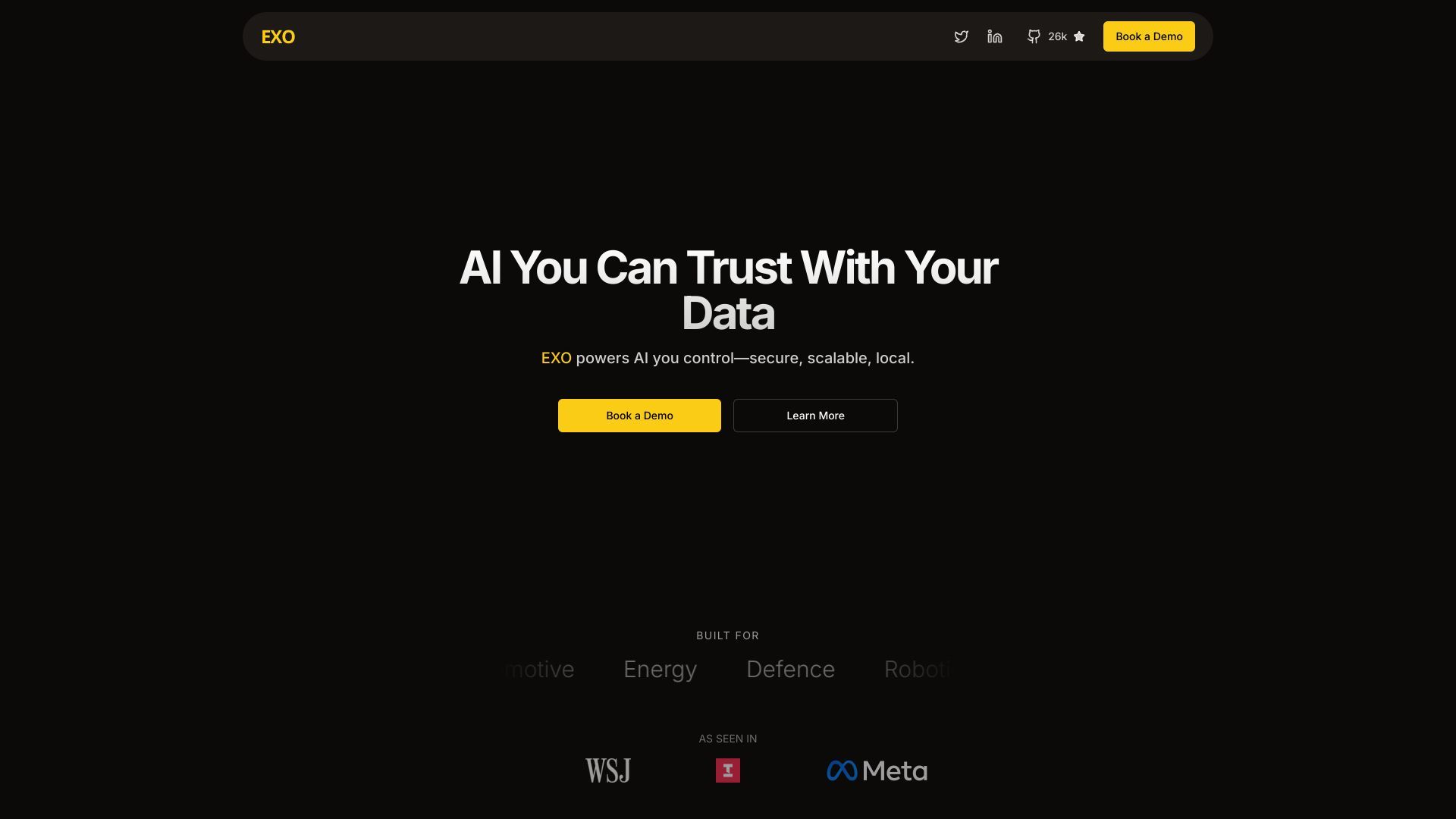 AI You Can Trust With Your Data