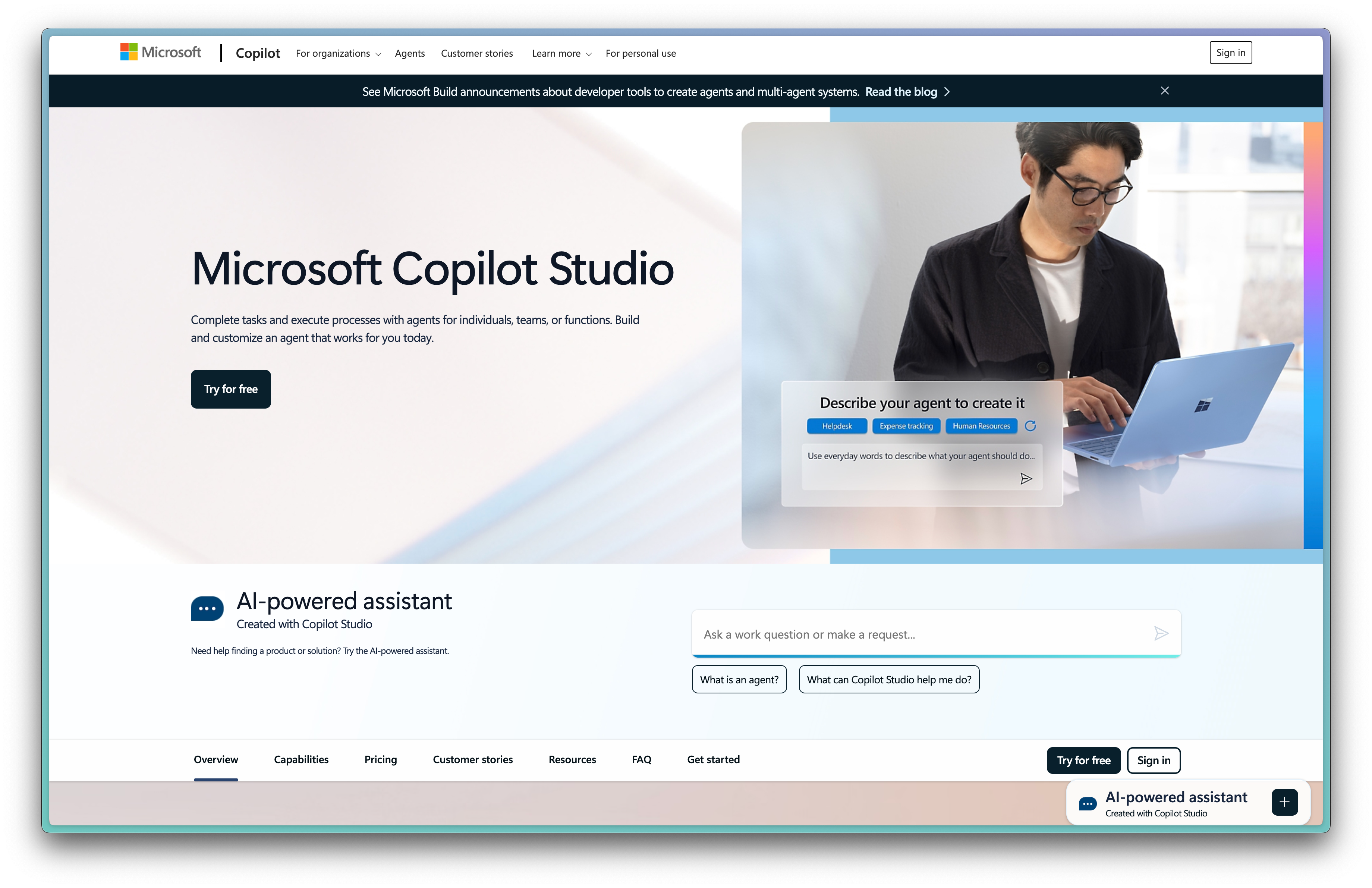 Create Virtual Agents with Copilot | Microsoft Copilot Studio