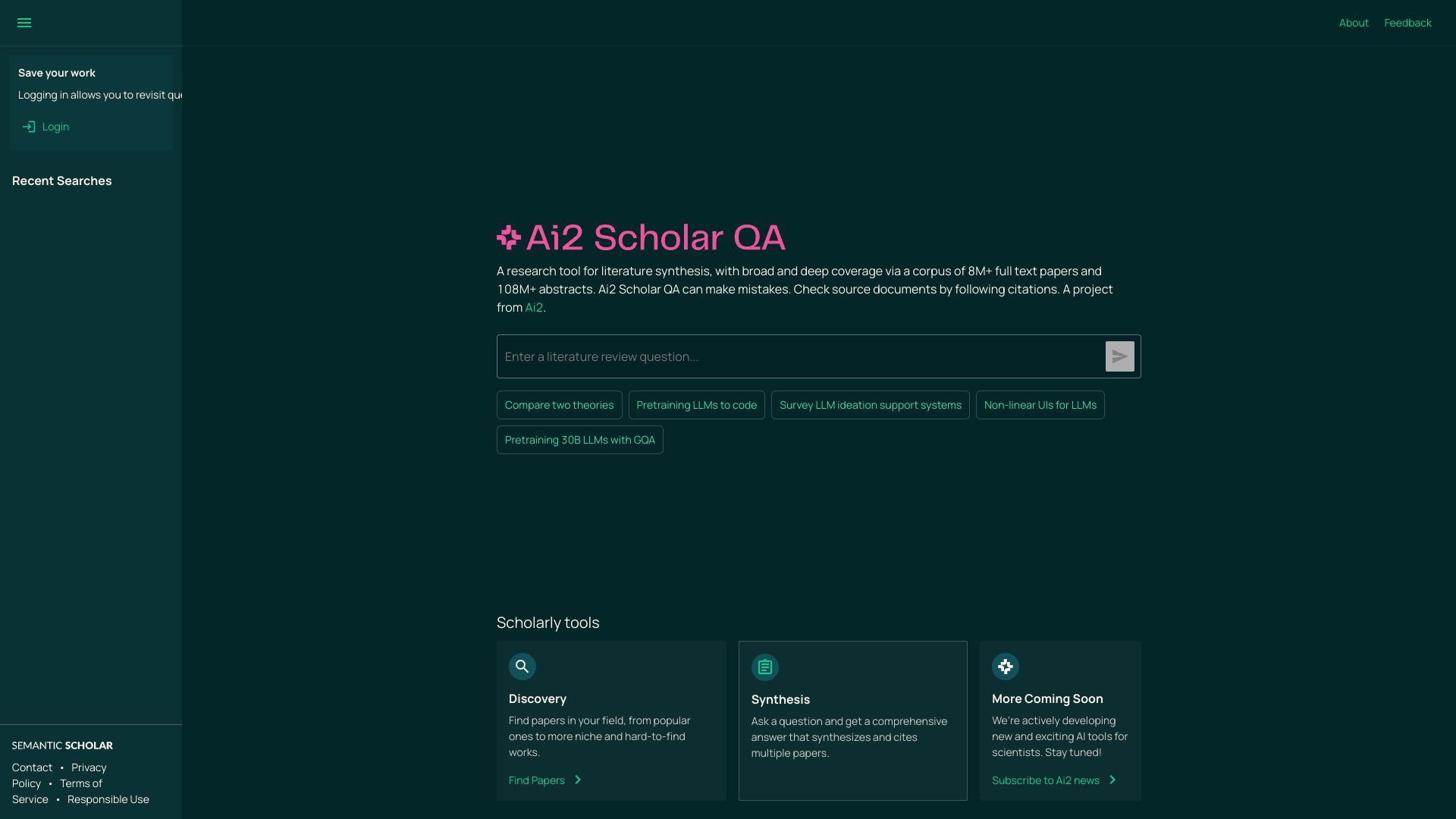 Ai2 ScholarQA