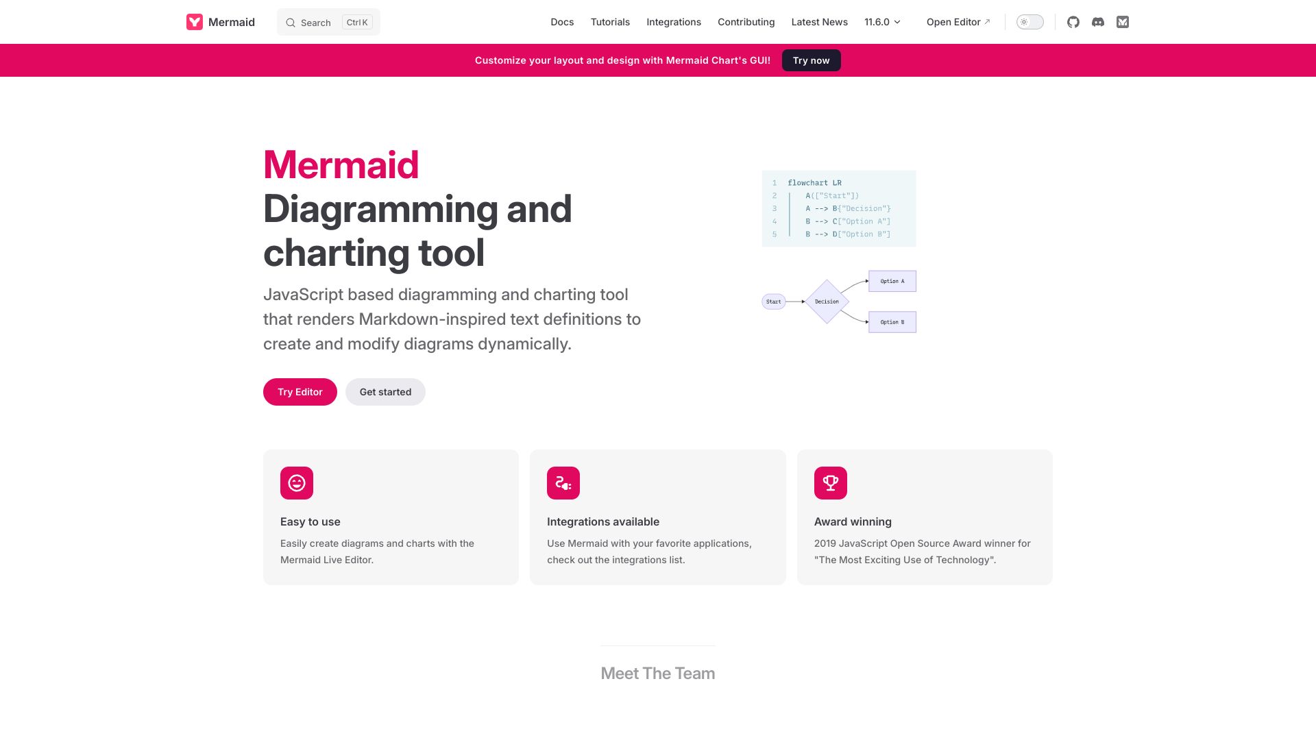 Diagramming and charting tool