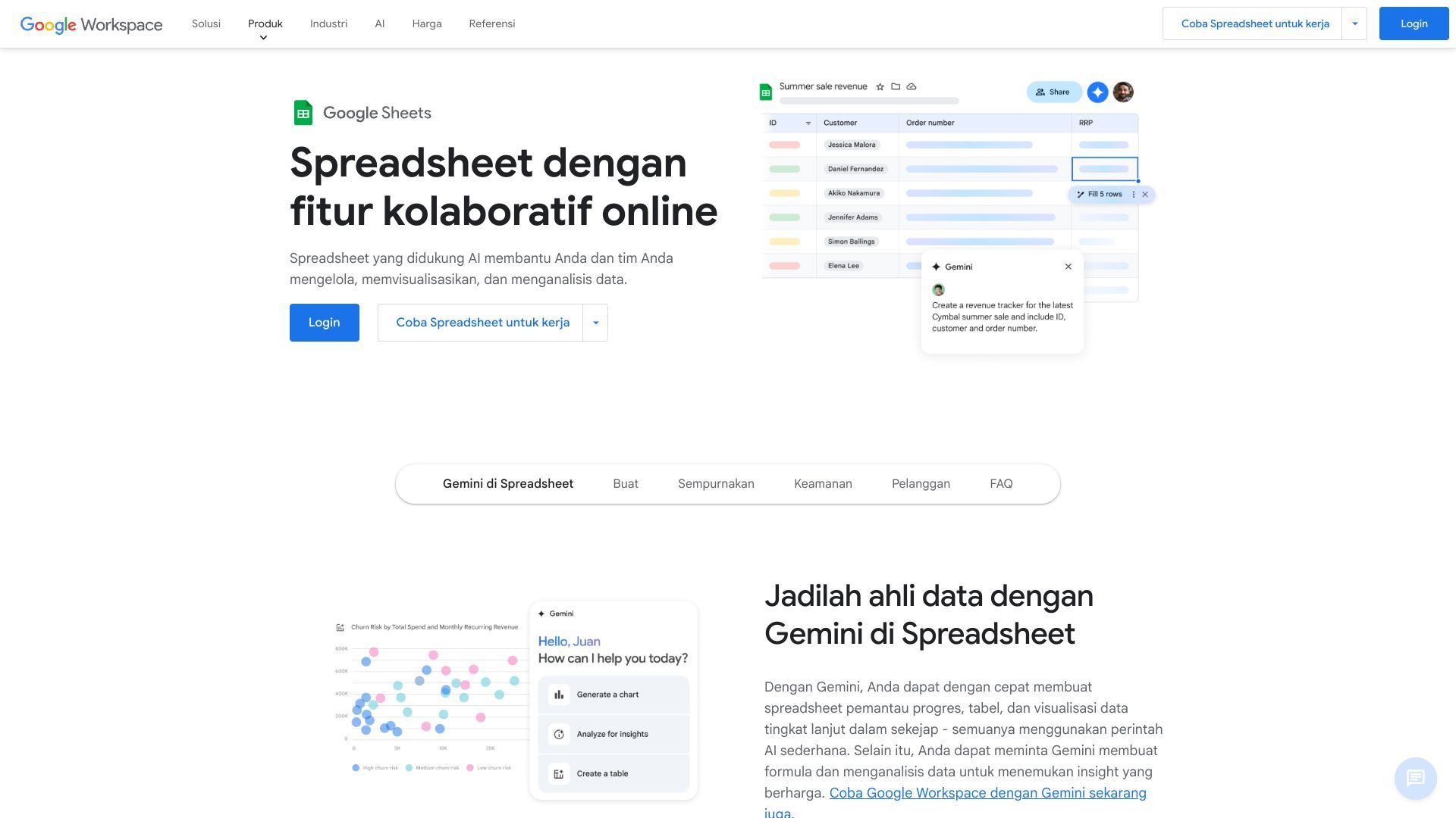 Google Spreadsheet: Template & Spreadsheet Online
