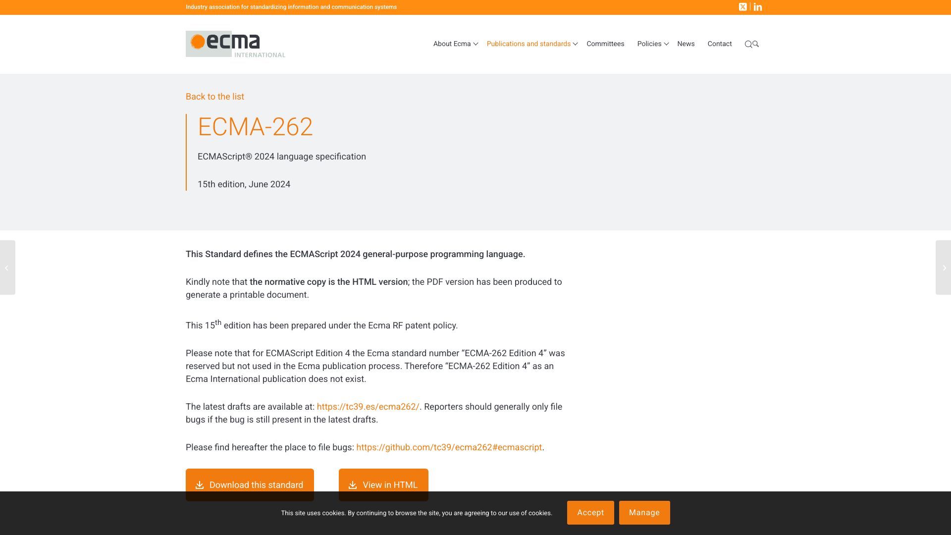ECMA-262