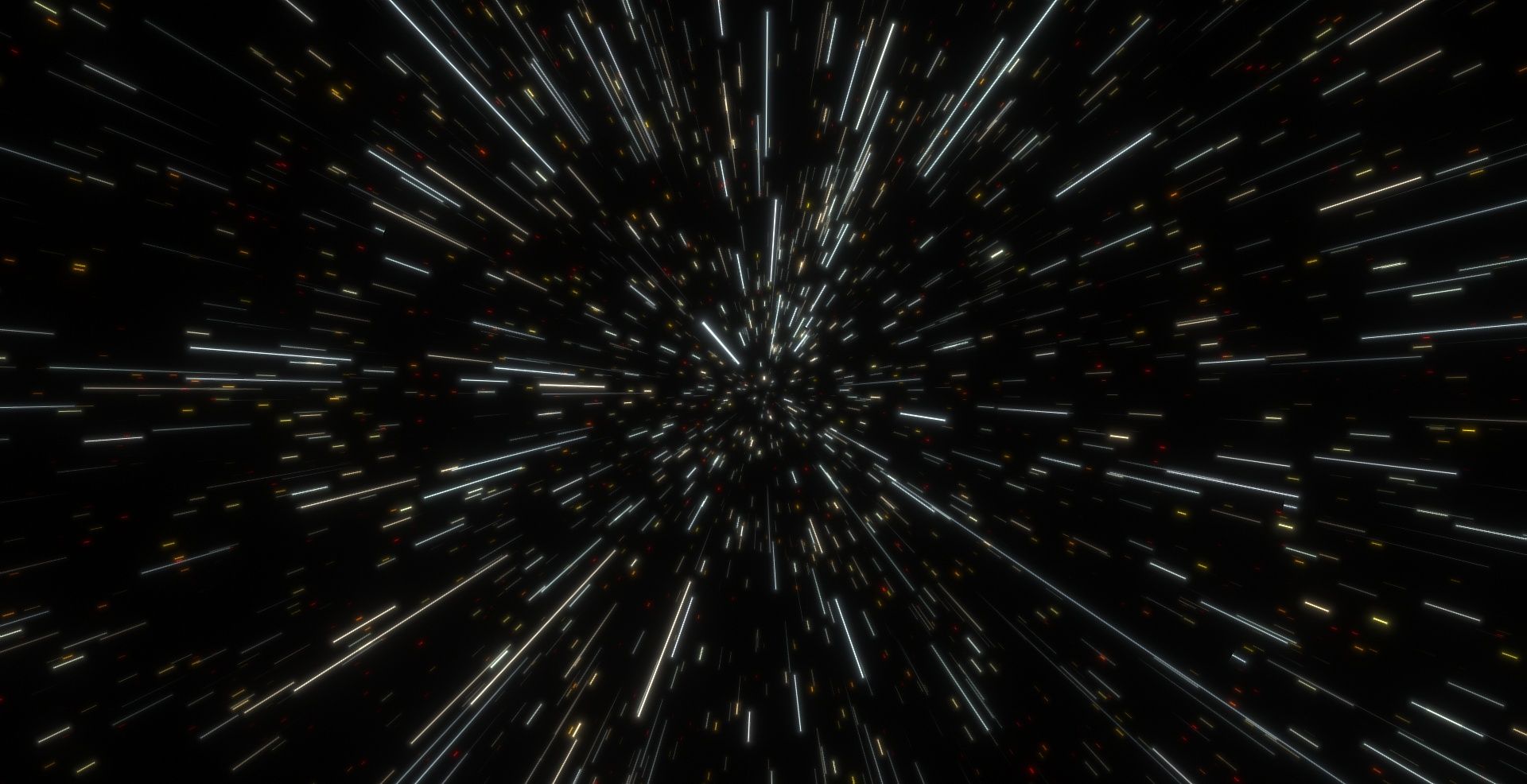 streaks of light