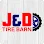 J&D Tire Barn Logo