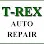 T-Rex Auto Repair Logo