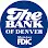 Bank of Denver Logo