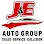 J & E Auto Body Logo